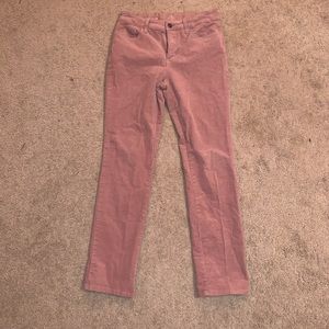 💖 St. John’s Bay Pink Corduroy Straight Leg Pants